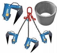 Zawiesie łańcuchowe do kręgów betonowych 3,15 t