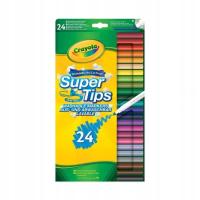 Фломастеры толстые и тонкие 24 цвета CRAYOLA