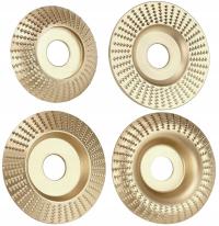 4x TARCZA DO SZLIFOWANIA FREZ DO DREWNA 100mm 22,2 FREZ TARNIK Koanni
