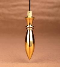 Wahadło Karnak mosiądz 7 cm