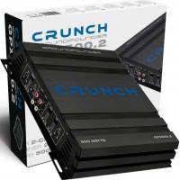 Мощный усилитель Crunch GPX500. 2 250 Вт rms в мосту 2 канала 2 x 125 Вт RMS