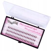 Rzęsy kępki GREEN EYELASH 60 szt. 10mm