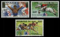 Mali 1984 Znaczki 995-7 ** sport igrzyska olimpijskie Olimpiada konie