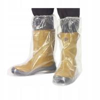 Ochraniacze na buty obuwie foliowe wysokie weterynaryjne ASF ATEST 50szt.