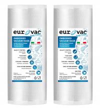 Набор 2x фольга рукав вакуумный накатанный рулон 28 см 600 см