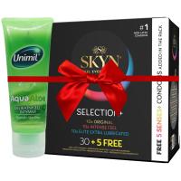 Skyn Selection презервативы без латекса mix 35 шт. Увлажняющий Гель Бесплатно