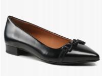 GEOX CHARYSSA BALERINY SKÓRZANE CZARNE 35 1ŻGQ