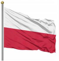 Польский флаг Польша Национальный флагшток 150X90 см 3 люверсы производитель