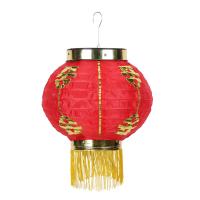 Tradycyjny chiński styl tkaniny wiszące lampiony l