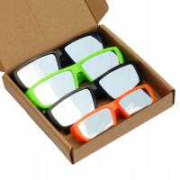 4 sztuki Okulary do całkowitego zaćmienia słońca Plastikowe ABS Okulary do