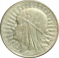 10 ZŁ 1932 ROK GŁOWA KOBIETY Z.M