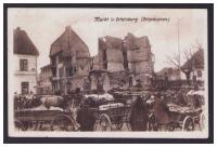 Szczytno - Markt in Ortelsburg, obieg 1916 rok