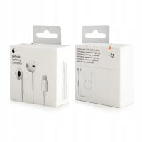 Słuchawki Apple Earpods Lightning MMTN2ZM/A białe douszne do iPhone iPad