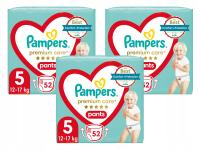 Pampers Premium Care 5 3x52 szt. 12-17 кг подгузники