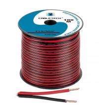 PRZEWOD KABEL GŁOŚNIKOWY 2x0,75mm ZASILANIE TAŚMA LED CCA