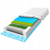 H3 H4 materac 120x190 ze sprężyn dla dzieci konturowy ultra miękki 24cm