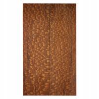 Drewno egzotyczne Leopardwood Roupala okładki symetryczne 9x48x167mm LWSC4