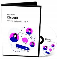 Kurs Discord serwery, użytkownicy, boty, AI - DVD