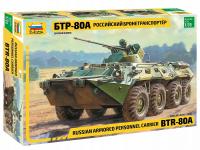 1:35 Russian Armored Personnel Carrier BTR-80A