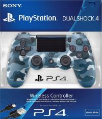 Nowy PAD PS4 SONY DUALSHOCK 4 SLIM PRO PC V2 Kamuflaż Niebieski