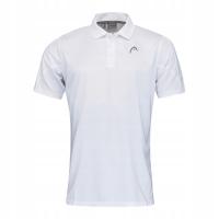 Koszulka polo tenisowa męska HEAD Club 22 Tech biała 811421 XL