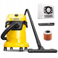 WD3 промышленный пылесос для влажной и сухой уборки Karcher 1.628-127.0