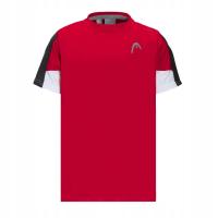 Koszulka tenisowa dziecięca HEAD Club 22 Tech czerwona 816171 164