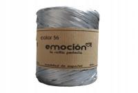 Rafia syntetyczna srebrna szara 200m Ozdobna Wstążka kolor 56