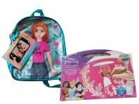 Plecak Przedszkolaka dla dziewczynki SELFIE GIRLS i kolorowanka Disneya