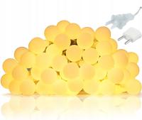 САДОВАЯ ГИРЛЯНДА, СВЕТОДИОДНЫЕ ШАРЫ 15 М ДЛЯ НАРУЖНОГО/ВНУТРЕННЕГО ОСВЕЩЕНИЯ