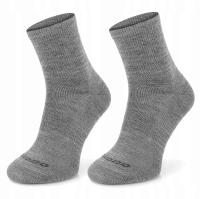 SKARPETY TREKKINGOWE COMODO TRE17 MERINO WOOL LIGHT GREY