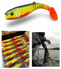 Лимитированный ! Savage Gear Cannibal GUMA NA SZCZUPAKA x 1szt 10cm BALTICPIKE