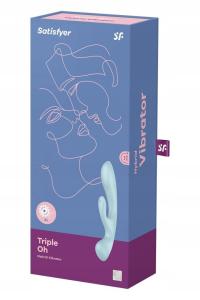 Satisfyer Triple Oh wielofunkcyjny wibrator Blue