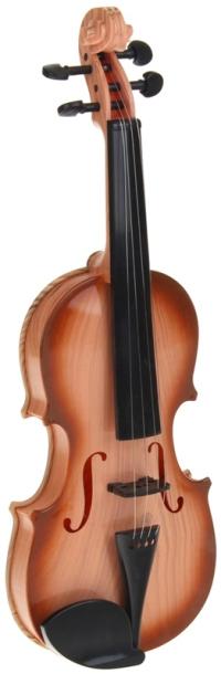 СКРИПКА КЛАССИЧЕСКАЯ ДЕТСКАЯ БАТАРЕЯ РАБОТАЕТ СМЫЧОК 4 СТРУНЫ