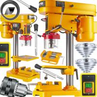 Wiertarka stołowa Majster Polska 1700 W z imadłem regulacja obrotów