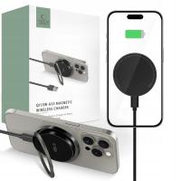 Беспроводное зарядное устройство кабель USB-C 1 м, Tech-Protect, для MagSafe Qi, 15 Вт