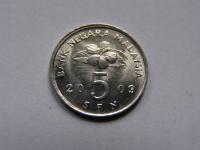 MALEZJA MALAYSIA 5 SEN 2009 ROK !!!!!!!!!!!!! 1053