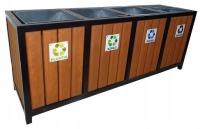 КОРЗИНА для мусора, садовый, парковый, РАССЛАИВАНИЕ