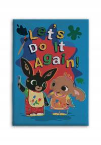 KOC POLAROWY DZIECIĘCY KOC Kocyk 100 x 140cm wielokolorowy Bing