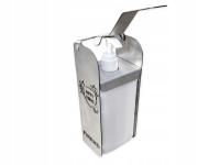 НЕРЖАВЕЮЩАЯ СТАЛЬ ЛОКОТЬ ДИСПЕНСЕР ДЕЗИНФИЦИРУЮЩЕЕ СРЕДСТВО ДЛЯ РУК 1L B