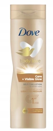 DOVE BODY LOVE Balsam Opalizujący LIGHT TO MEDIUM 250ml