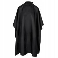 Парикмахерская накидка большой длинный парикмахерский Фартук для волос черный на кнопках