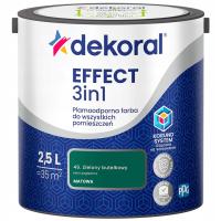 DEKORAL FARBA EFFECT 3IN1 2,5L ZIELONY BUTELKOWY