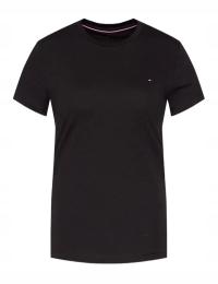 Tommy Hilfiger T-shirt damski HERITAGE CREW NECK TEE WW0WW22043 czarny M