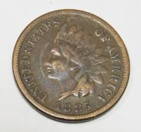 USA 1 cent 1885 Indian Head