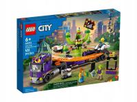 LEGO 60313 City Ciężarówka z kosmiczną karuzelą