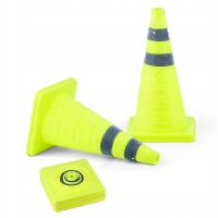 Дорожный предупреждающий конус складной отражатель светоотражающий столб 60 см