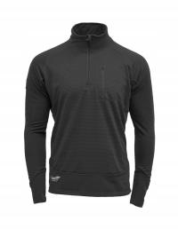 TEXAR Bluza termiczna termoaktywna długi rękaw YKK 2x Kieszeń Czarna XL