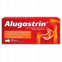 Alugastrin 340 mg s. miętowy, 40 tabl do rozgryzania i żucia na nadkwaśność