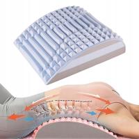 PODUSZKA ROZCIĄGAJĄCA LĘDŹWIOWA NA BÓL DYSKU SKOLIOZY RWY KULSZOWEJ, WYRÓWNANIE KRĘGOSŁUPA